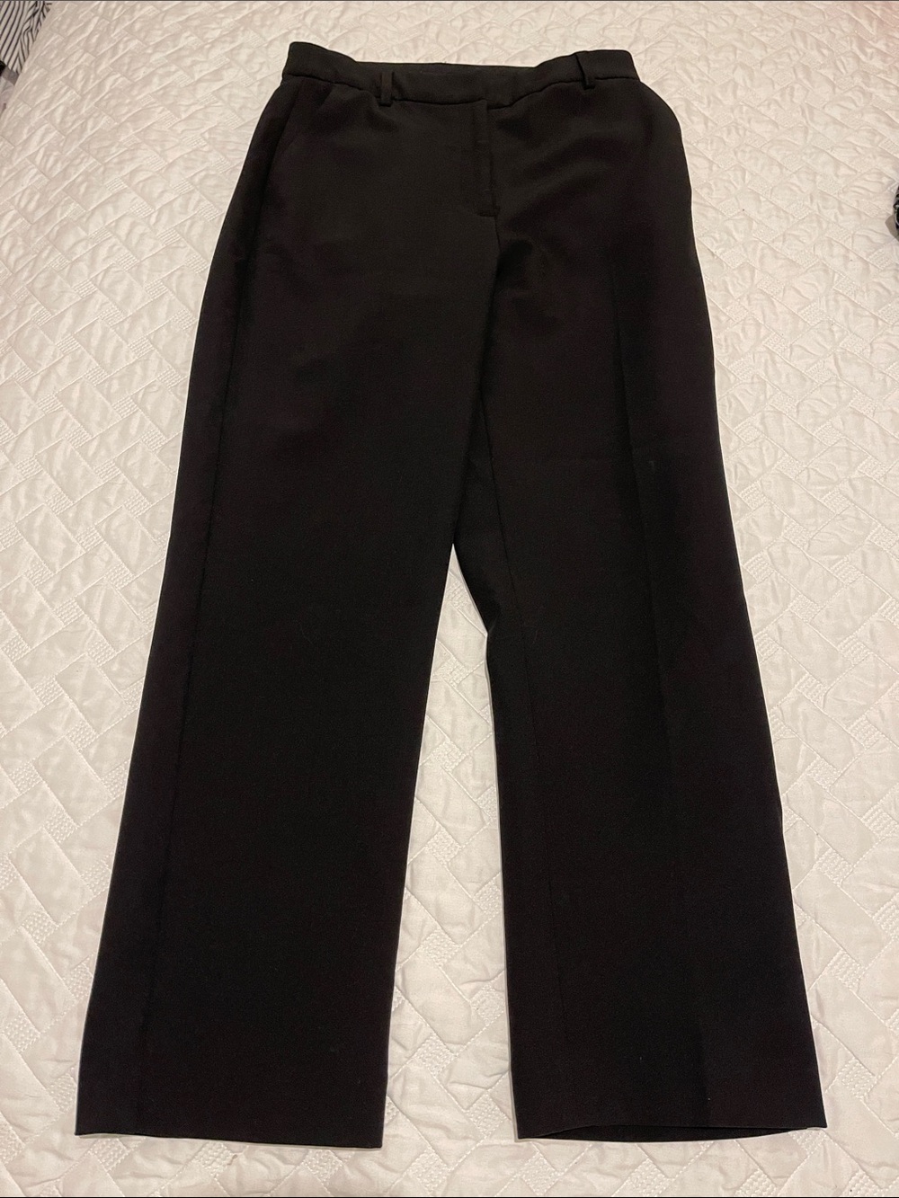 Black Express editor, straight ankle, super high-rise Dress Pants sz6